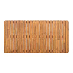 Teak Acacia Wood Outdoor Dining Table, Farmhouse Style, Seats 8