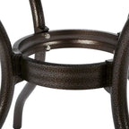 Bronze Square Cast Aluminum Outdoor Dining Table for 4 (Table Only)