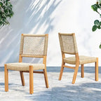Cambridge Casual Seattle Teak Outdoor Dining Chair