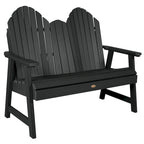 Multi-Color 4-Foot Dining Height Adirondack Bench, 2-Person