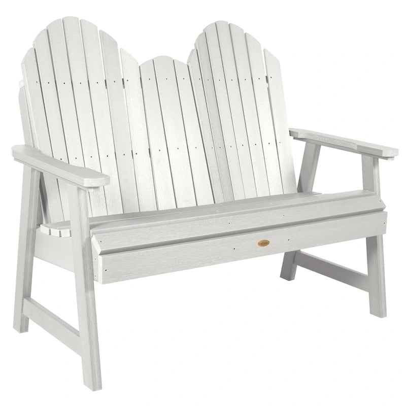 Multi-Color 4-Foot Dining Height Adirondack Bench, 2-Person
