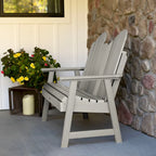 Multi-Color 4-Foot Dining Height Adirondack Bench, 2-Person