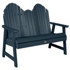 Multi-Color 4-Foot Dining Height Adirondack Bench, 2-Person