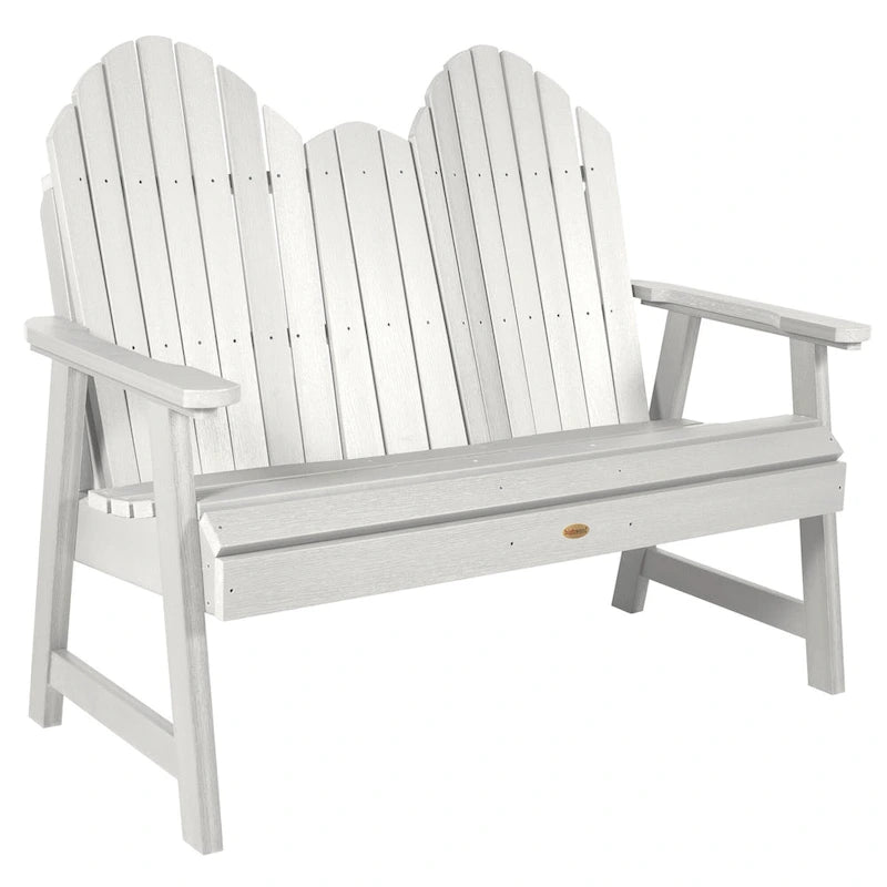 Multi-Color 4-Foot Dining Height Adirondack Bench, 2-Person