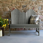 Multi-Color 4-Foot Dining Height Adirondack Bench, 2-Person