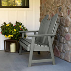 Multi-Color 4-Foot Dining Height Adirondack Bench, 2-Person
