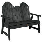 Multi-Color 4-Foot Dining Height Adirondack Bench, 2-Person
