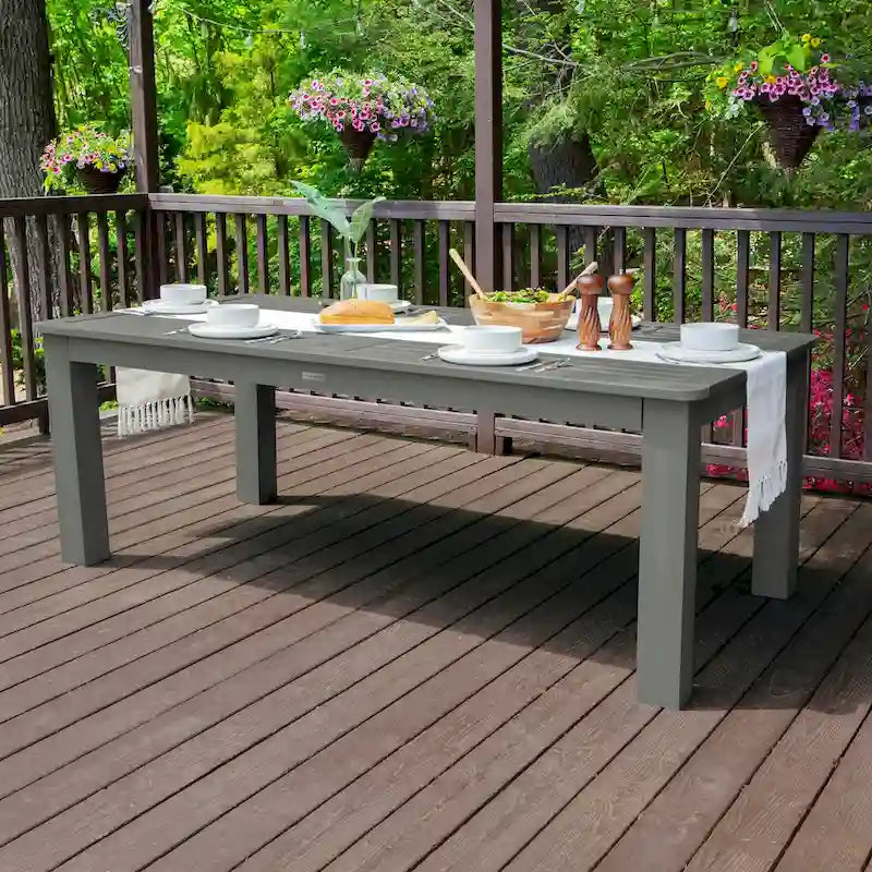 HIGHWOOD Rectangular Dining Height Outdoor Table 42x84