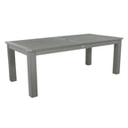 Rectangular Outdoor Dining Table, 42"x84", Seats 6–8, Multiple Colors