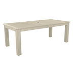 Rectangular Outdoor Dining Table, 42"x84", Seats 6–8, Multiple Colors