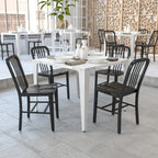2 Pack Metal Indoor-Outdoor Chair