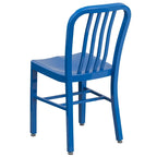 Metal Dining Side Chair, Industrial Style, Set of 2 – Multiple Colors