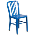 Metal Dining Side Chair, Industrial Style, Set of 2 – Multiple Colors