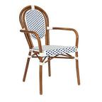 Natural White / Thonet-Style / Indoor-Outdoor Bistro Chair / 1-Seat