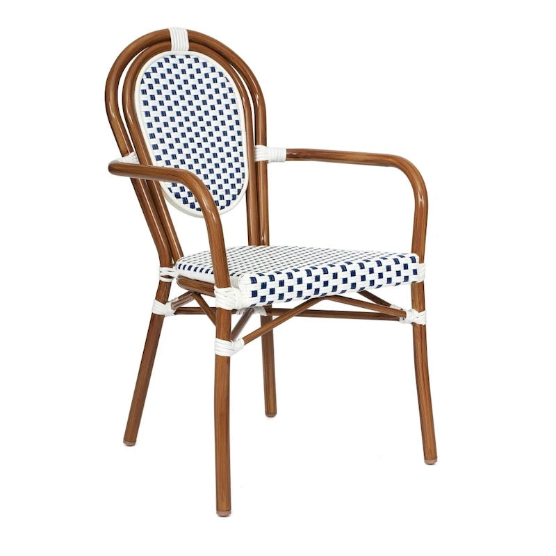 Natural White / Thonet-Style / Indoor-Outdoor Bistro Chair / 1-Seat