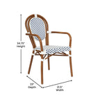 Natural White / Thonet-Style / Indoor-Outdoor Bistro Chair / 1-Seat