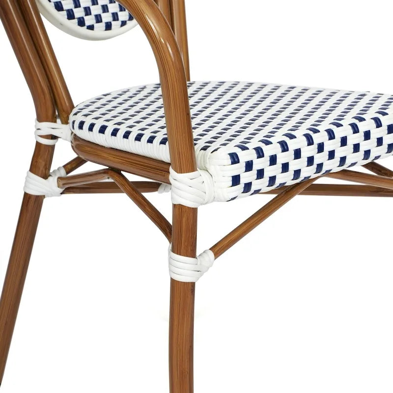 Natural White / Thonet-Style / Indoor-Outdoor Bistro Chair / 1-Seat