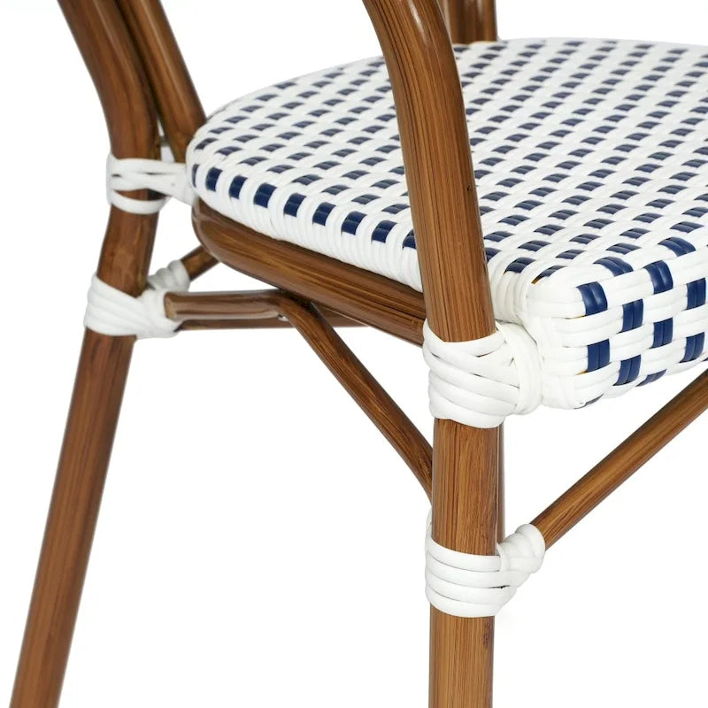 Natural White / Thonet-Style / Indoor-Outdoor Bistro Chair / 1-Seat