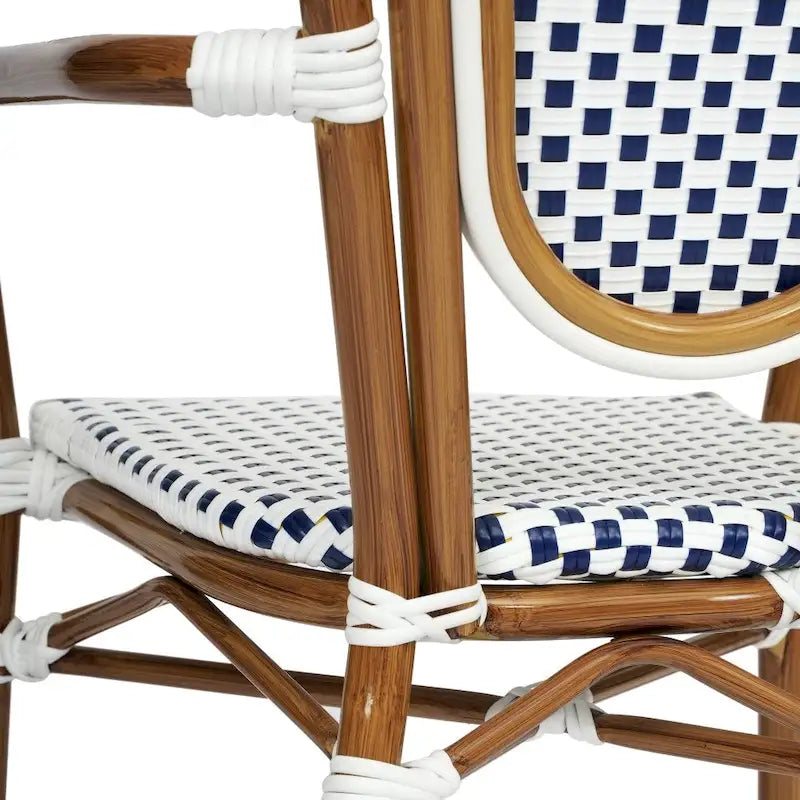 Natural White / Thonet-Style / Indoor-Outdoor Bistro Chair / 1-Seat