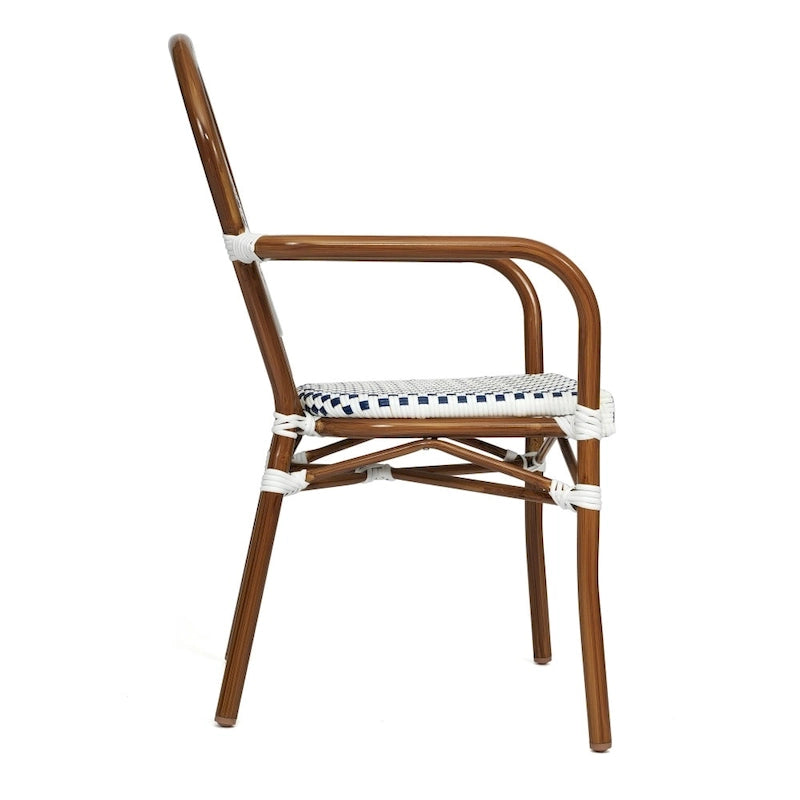 Natural White / Thonet-Style / Indoor-Outdoor Bistro Chair / 1-Seat