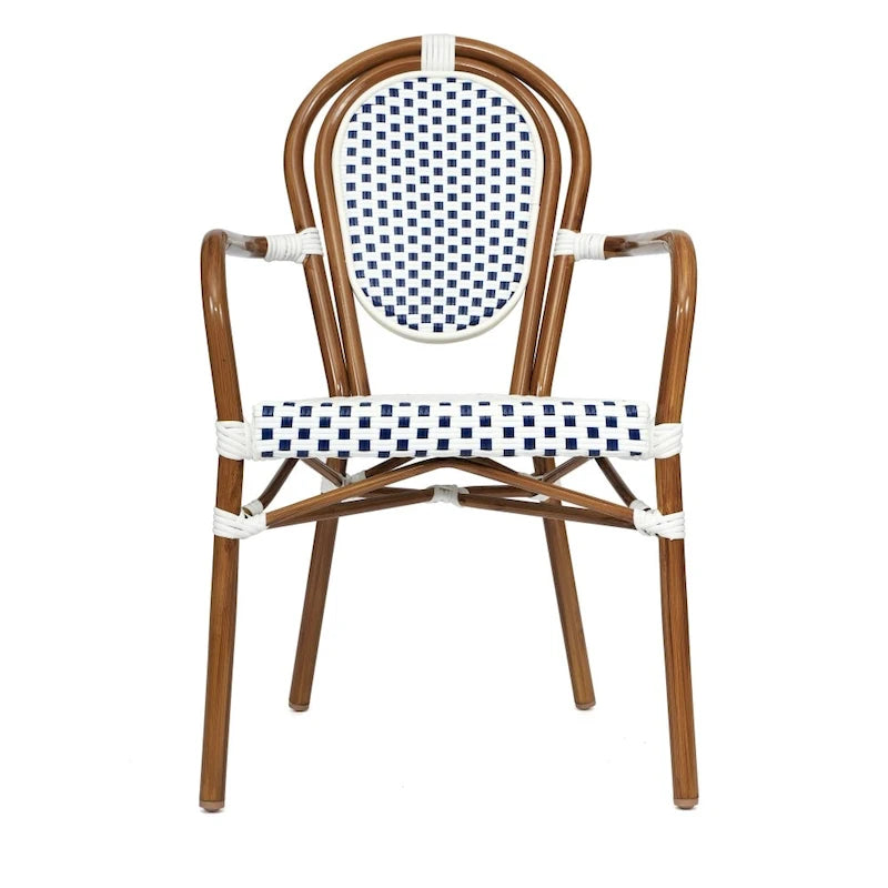 Natural White / Thonet-Style / Indoor-Outdoor Bistro Chair / 1-Seat
