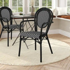 Natural White / Thonet-Style / Indoor-Outdoor Bistro Chair / 1-Seat