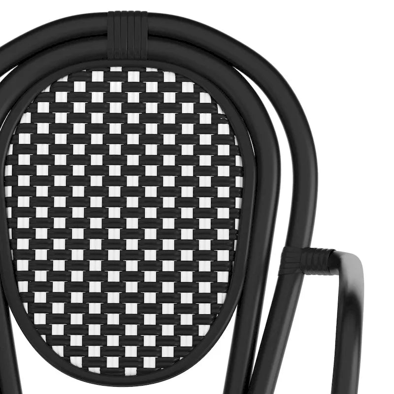 Natural White / Thonet-Style / Indoor-Outdoor Bistro Chair / 1-Seat