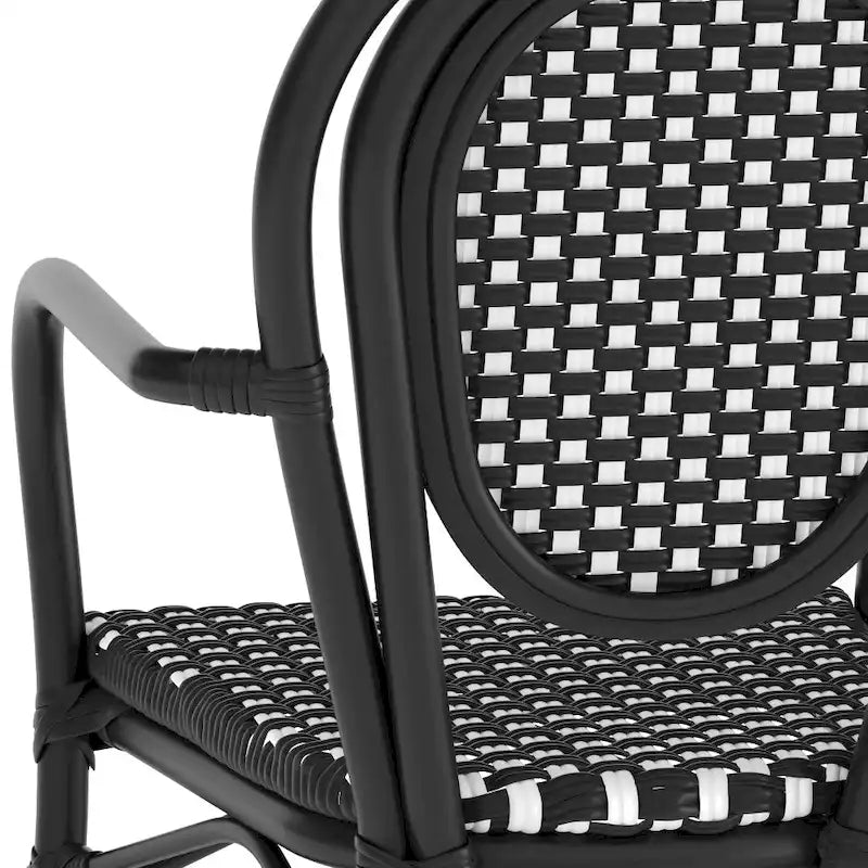 Natural White / Thonet-Style / Indoor-Outdoor Bistro Chair / 1-Seat