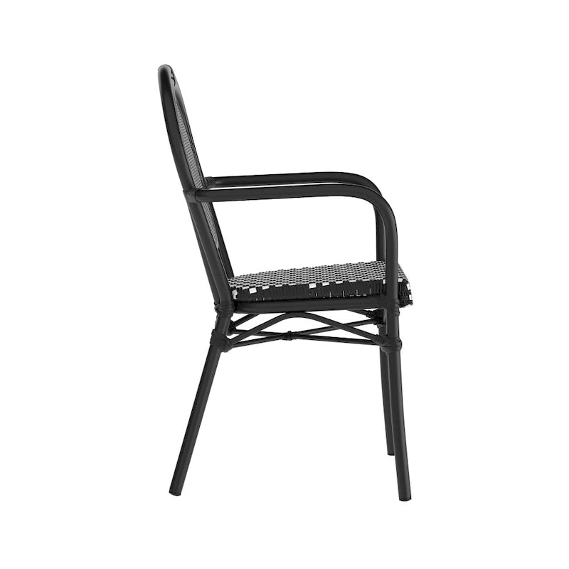 Natural White / Thonet-Style / Indoor-Outdoor Bistro Chair / 1-Seat