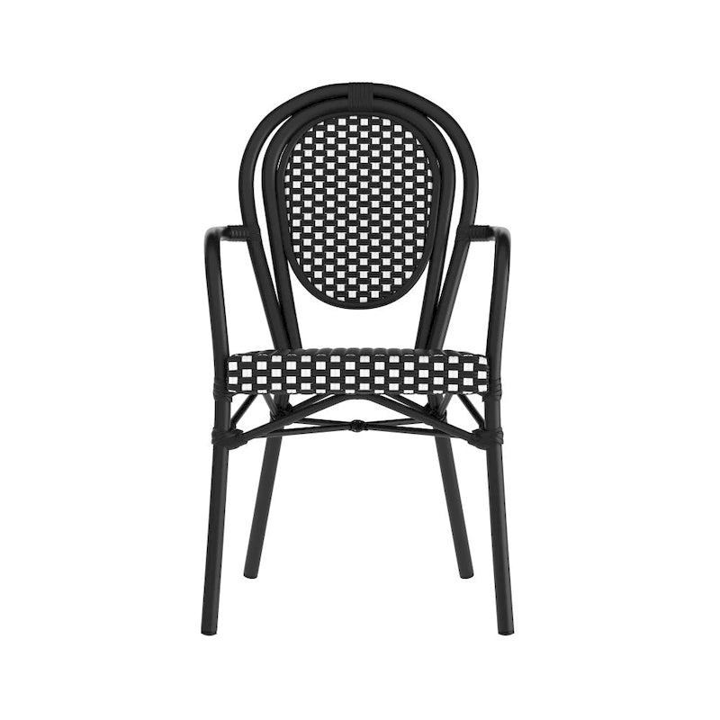 Natural White / Thonet-Style / Indoor-Outdoor Bistro Chair / 1-Seat