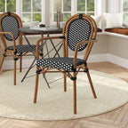 Natural White / Thonet-Style / Indoor-Outdoor Bistro Chair / 1-Seat