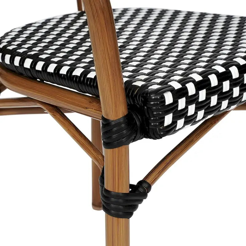 Natural White / Thonet-Style / Indoor-Outdoor Bistro Chair / 1-Seat