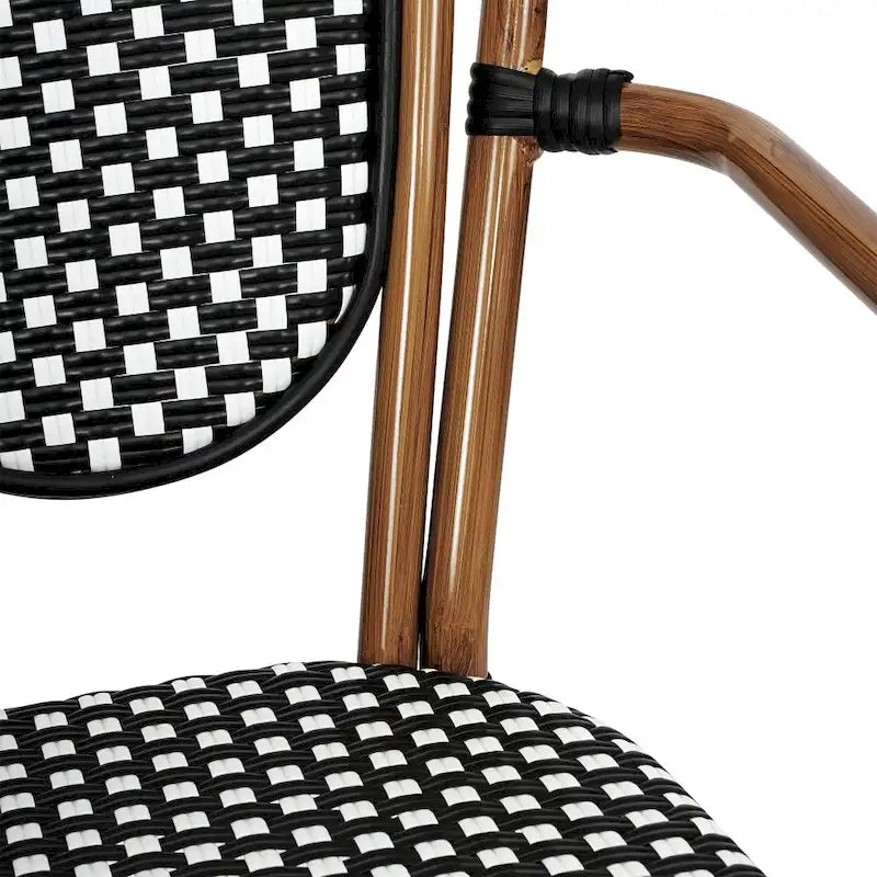 Natural White / Thonet-Style / Indoor-Outdoor Bistro Chair / 1-Seat