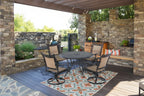 Patio Outdoor Round Aluminum Dining Table