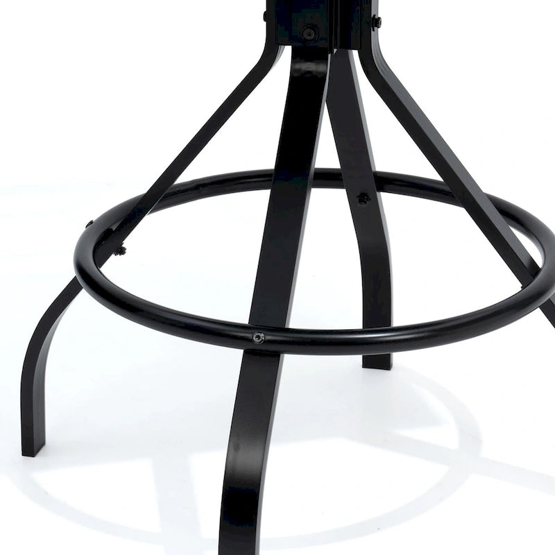 Outdoor Swivel Bar Stool, Aluminum Sling, 2 or 4 Person Set