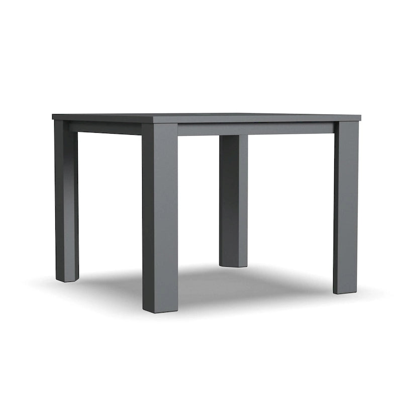 Grey Square Outdoor Dining Table, Seats 4