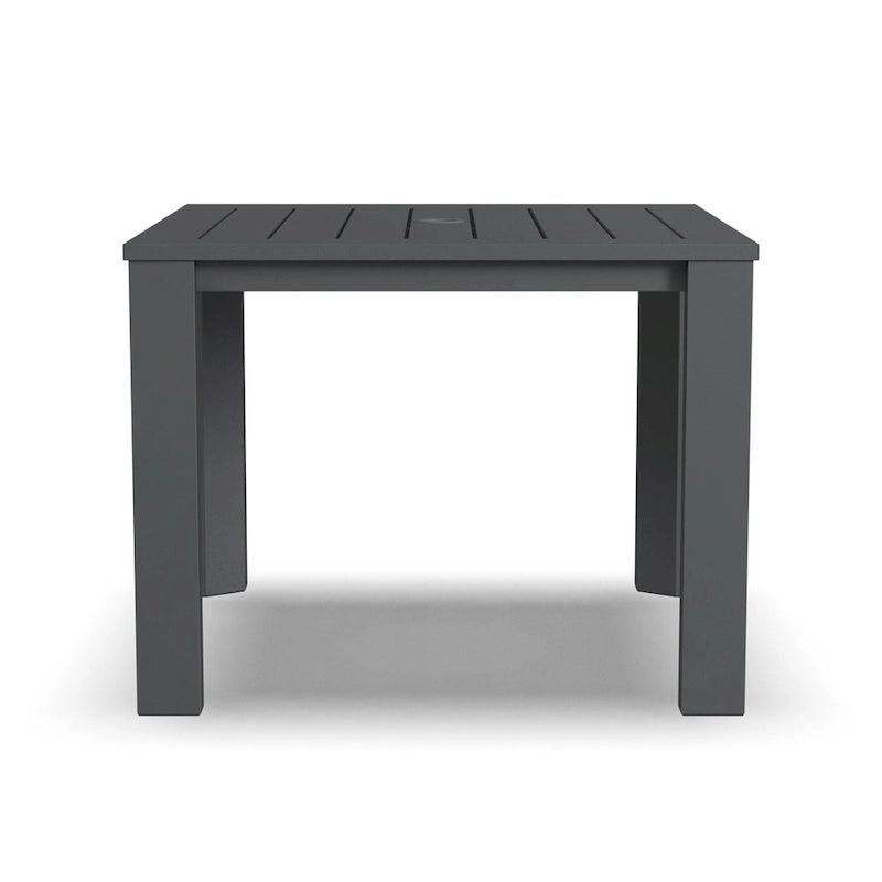 Grey Square Outdoor Dining Table, Seats 4