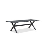 Brown / Grey Rectangular & Square Outdoor Aluminum Dining Set – 7 / 9 / 11 Pieces