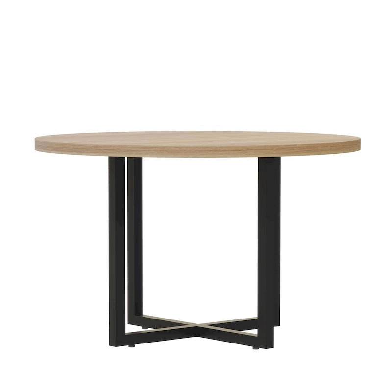 42" Round Cafe Dining Table | Stone Grey / Sand Dune / Southern Tobacco / White Ash | Seats 4