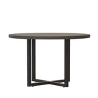 42" Round Cafe Dining Table | Stone Grey / Sand Dune / Southern Tobacco / White Ash | Seats 4