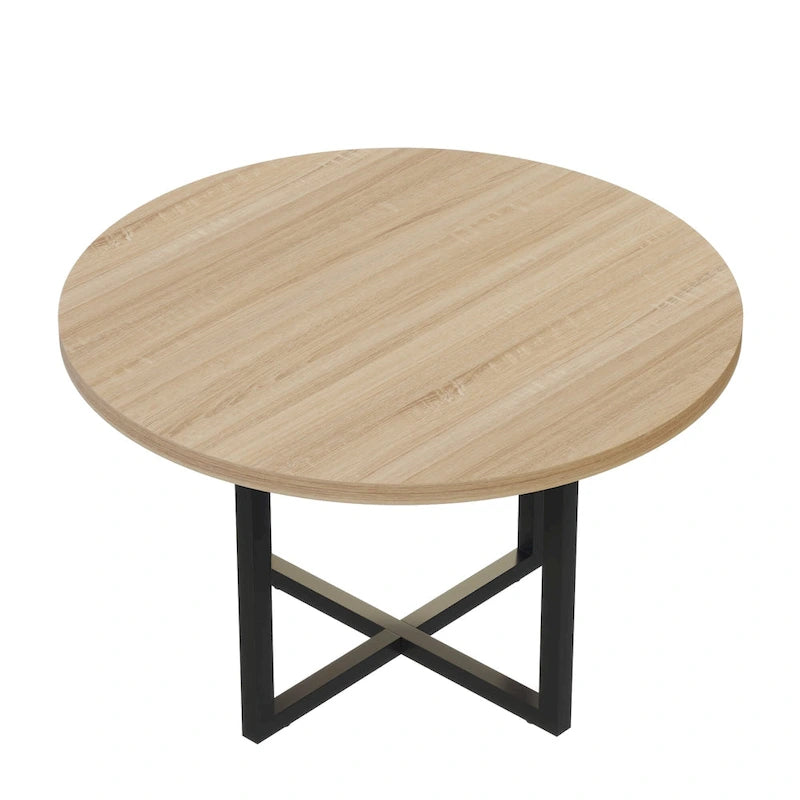 42" Round Cafe Dining Table | Stone Grey / Sand Dune / Southern Tobacco / White Ash | Seats 4