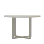 42" Round Cafe Dining Table | Stone Grey / Sand Dune / Southern Tobacco / White Ash | Seats 4