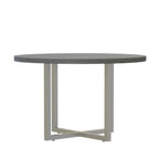 42" Round Cafe Dining Table | Stone Grey / Sand Dune / Southern Tobacco / White Ash | Seats 4