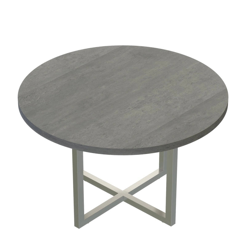 42" Round Cafe Dining Table | Stone Grey / Sand Dune / Southern Tobacco / White Ash | Seats 4